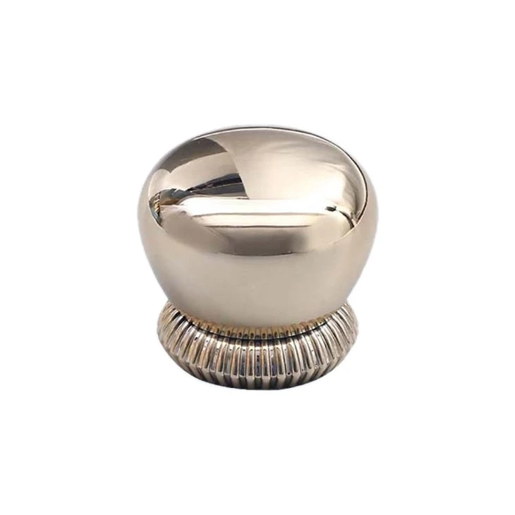 Cylindrical Shiny Gold Perfume Over Caps