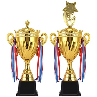 Design de troféus de futebol de metal