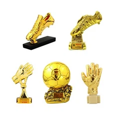 Prêmio World Trophy Resin Crafts Golden Trophy Cup